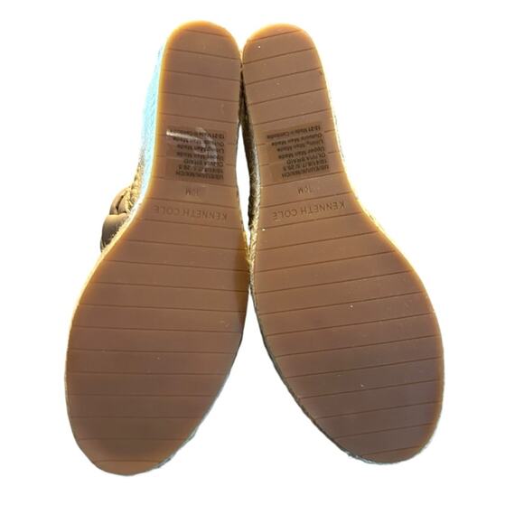Kenneth Cole Olivia Braid Slip On Espadrille Wedge Platform  Sandals NEW 10 - Picture 10 of 11